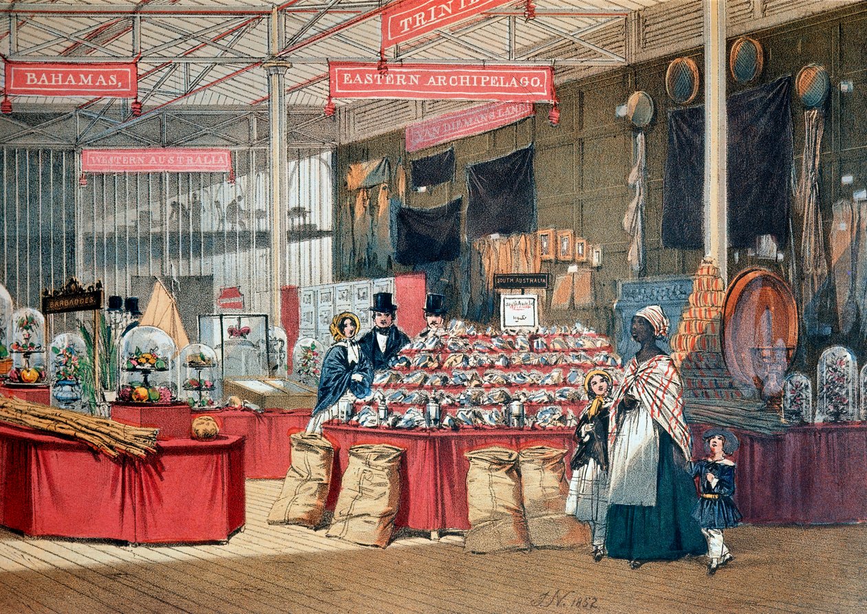 Pavillon des produits coloniaux à l