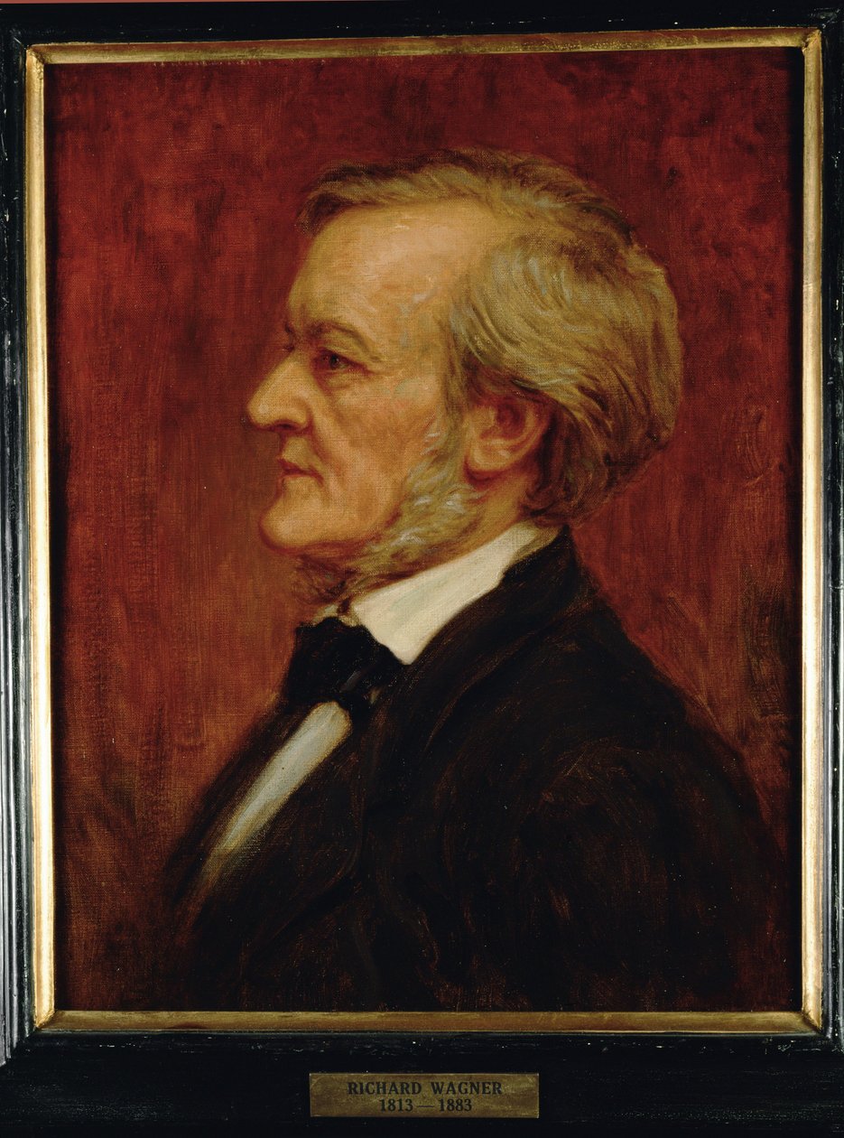 Compositeur Richard Wagner ... (peinture sur toile) - Anonymous Anonymous