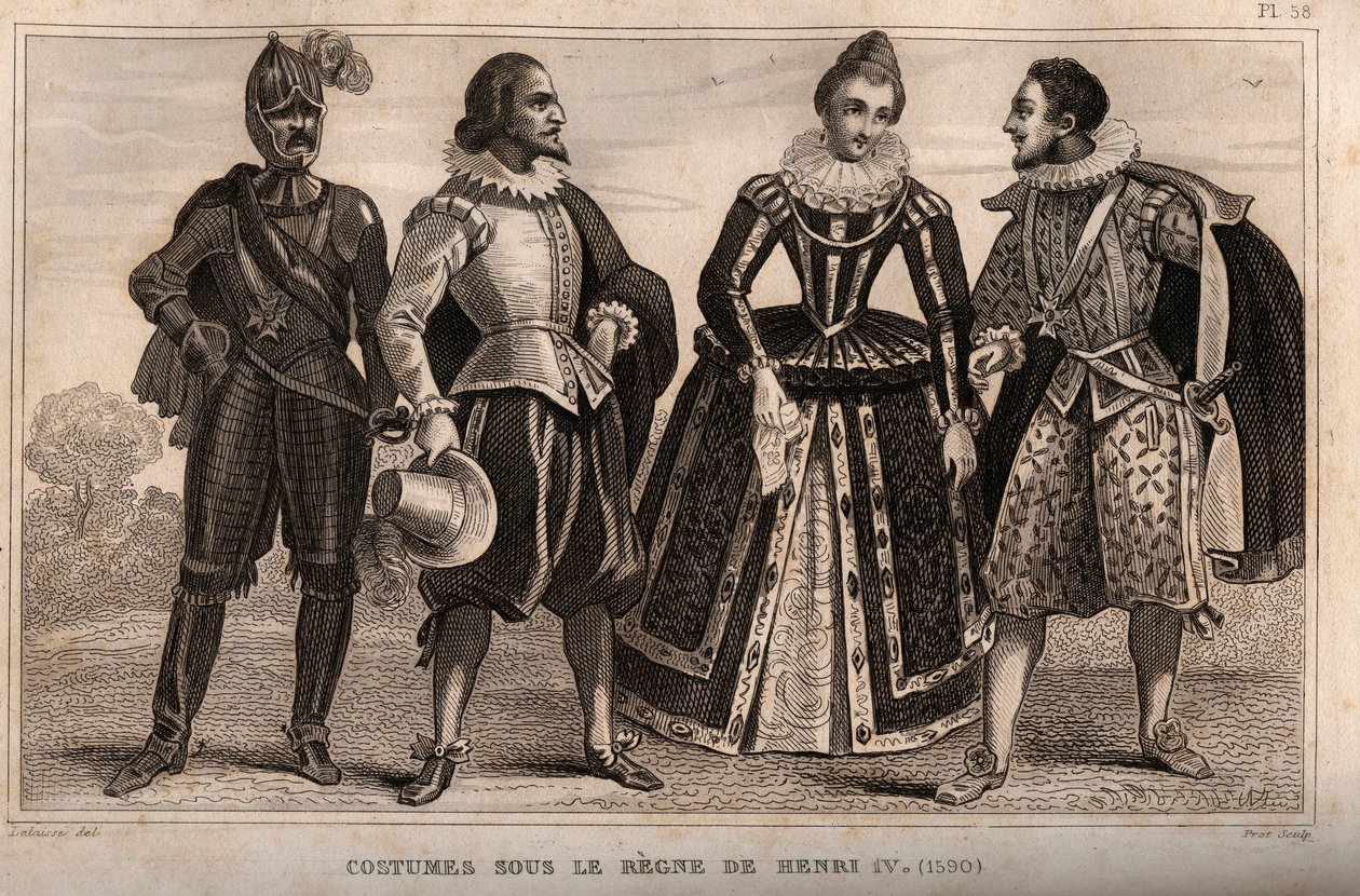 Costumes sous le règne d
