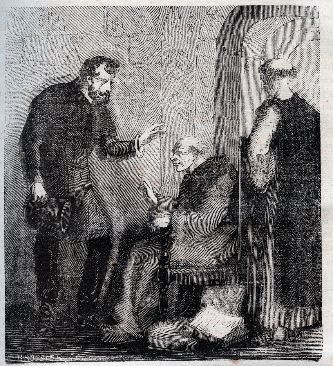 Diogo Inacio de Pina Manique (1733-1805) magistrat portugais - gravure de 1879 dans "Histoire des sociétés secrètes, politiques et religieuses" par Pierre Zaccone (1817-1895) - Anonymous Anonymous