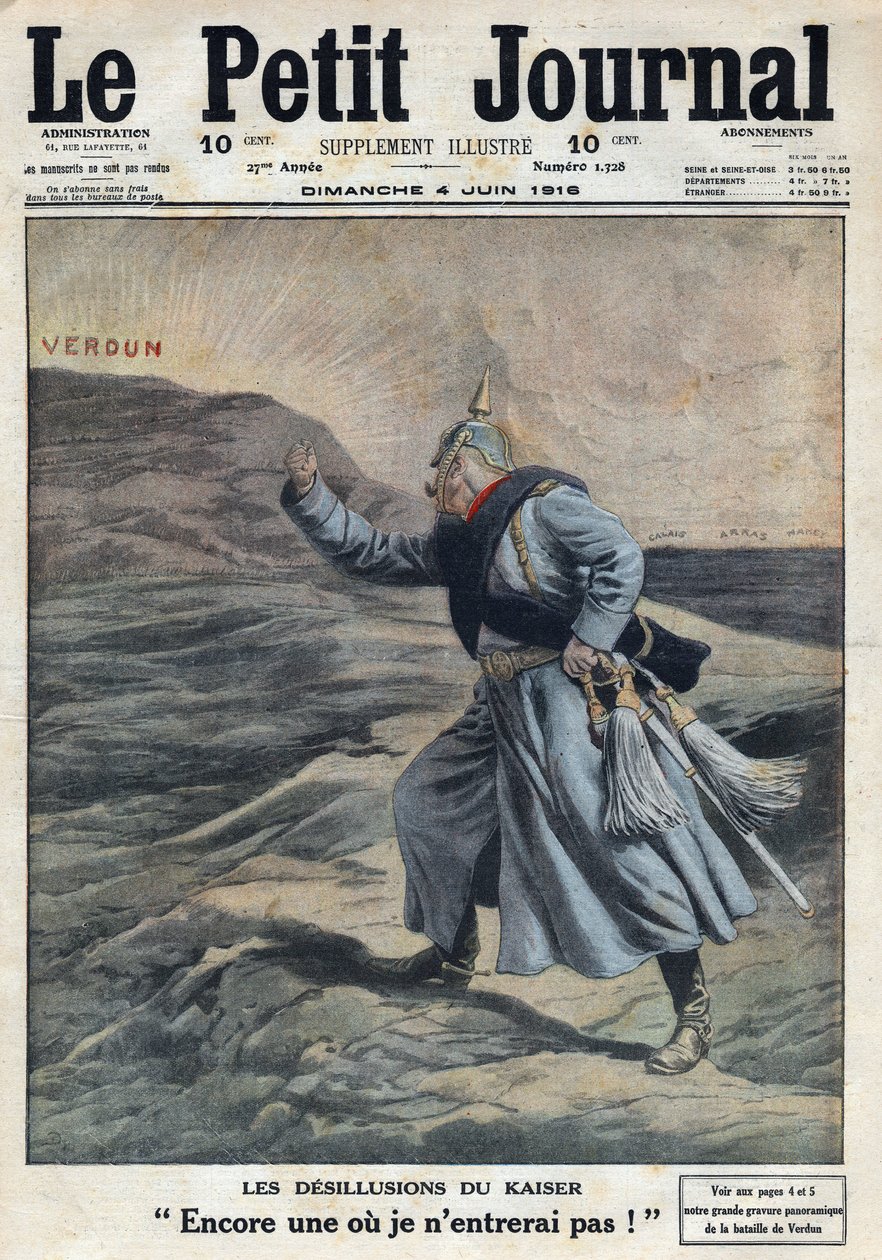 Première Guerre mondiale 1914-1918. « Les désillusions du Kaiser : Encore une où je n