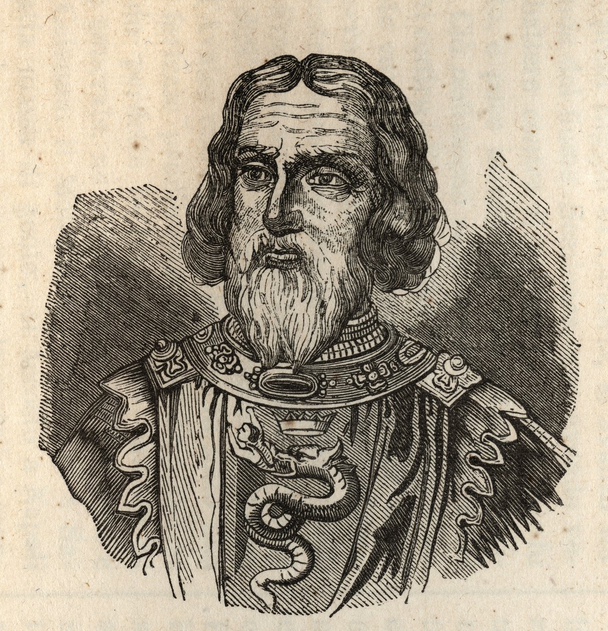 Galeas I Visconti - Galeazzo I Visconti - galeazzo primo visconti - 1277-1328 - gravure - Anonymous Anonymous