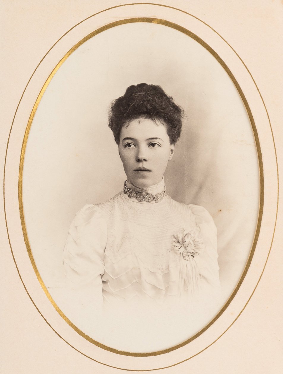 Grande duchesse Olga Alexandrovna de Russie (1882-1960), Anonyme. Photo albumine. Collection privée - Anonymous Anonymous