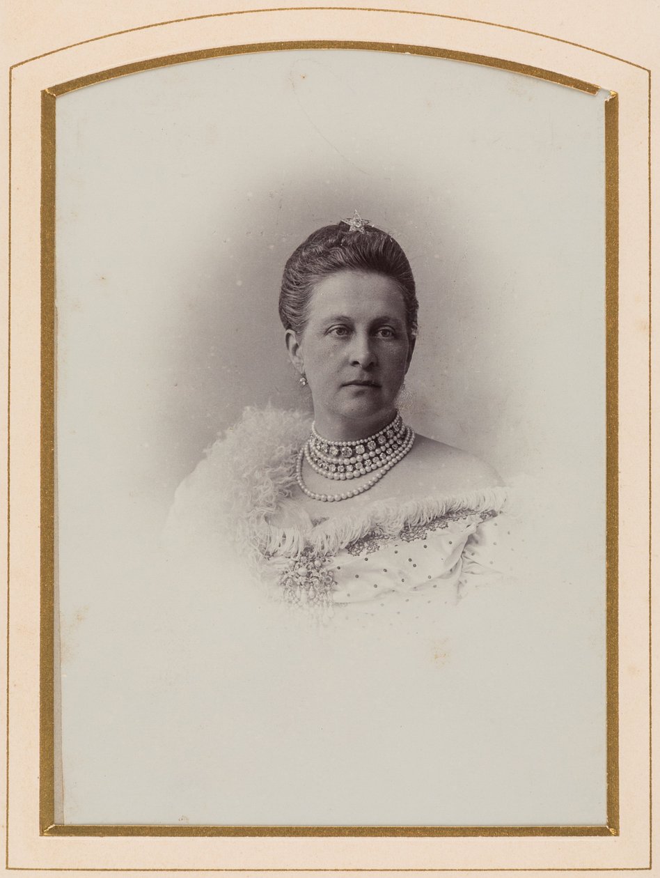 Portrait de la Grande-Duchesse Olga Constantinovna de Russie - Anonymous Anonymous