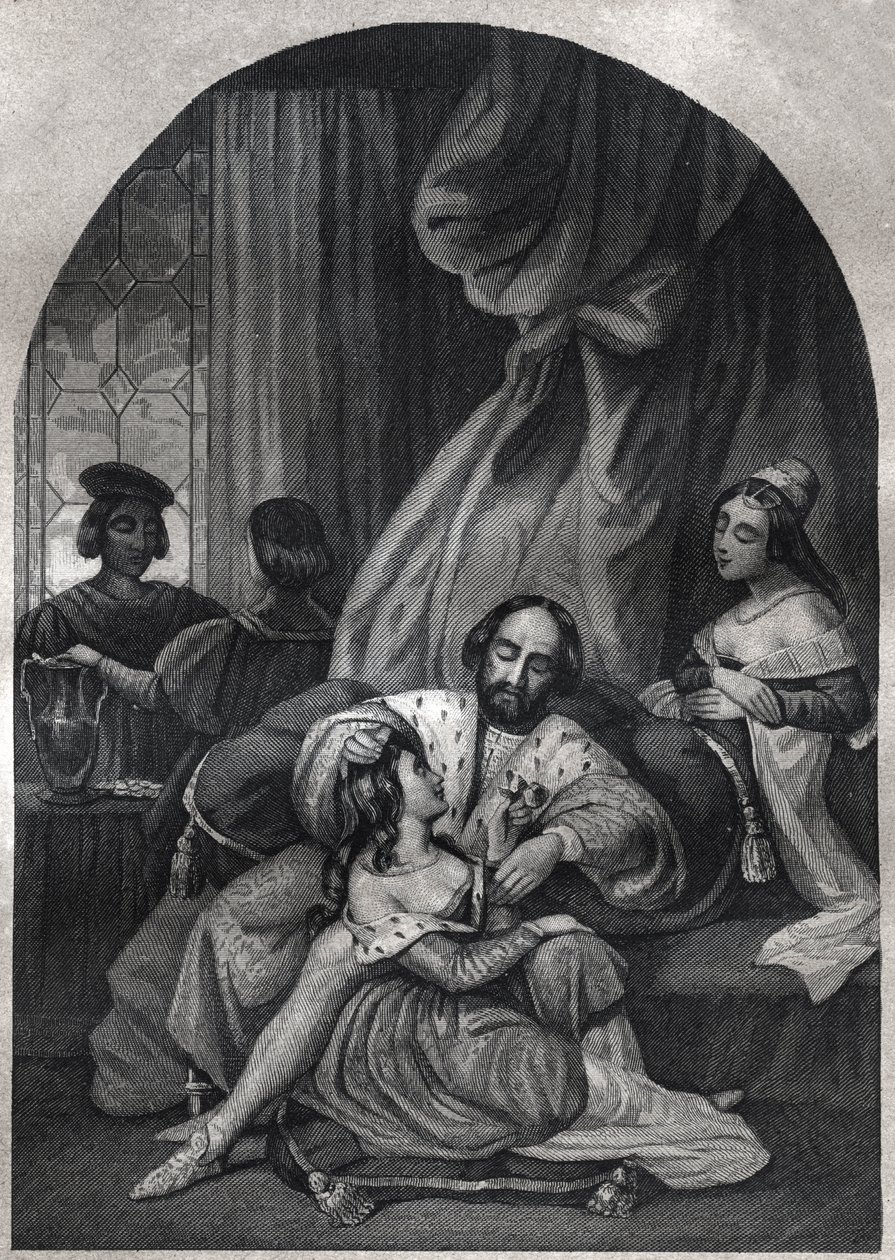 Paul III (pape de 1534 à 1549) et sa famille - Gravure de 1842 dans « Histoire des papes : crimes, meurtres, empoisonnements, parricides, adultères, incestes... » par Maurice Lachatre. Collection privée - Anonymous Anonymous