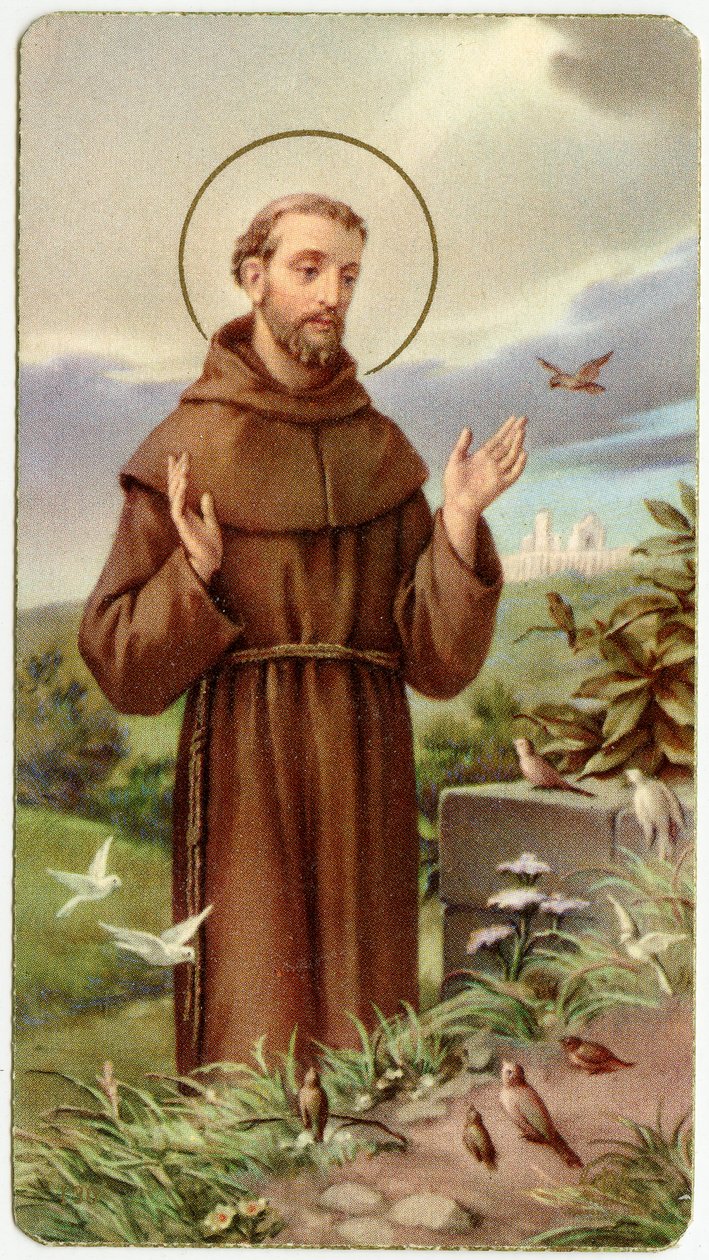 Image pieuse : Saint François d