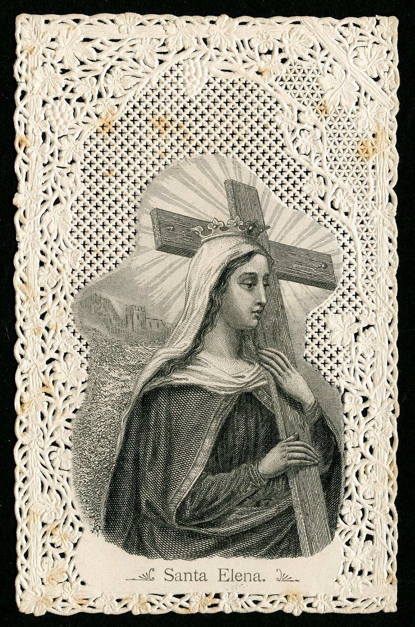Image pieuse : Sainte Hélène, mère de Constantin le Grand - Anonymous Anonymous