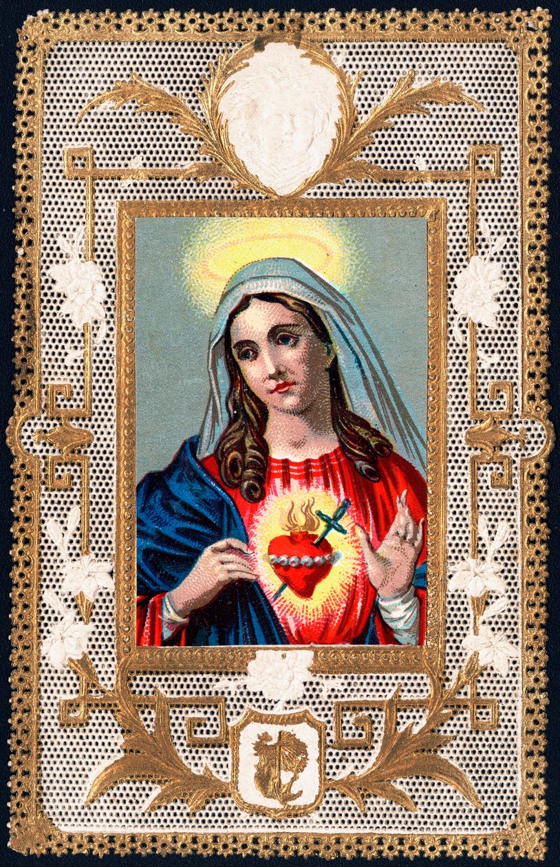 Image pieuse : Vierge de Douleur (Mater dolorosa) - Anonymous Anonymous