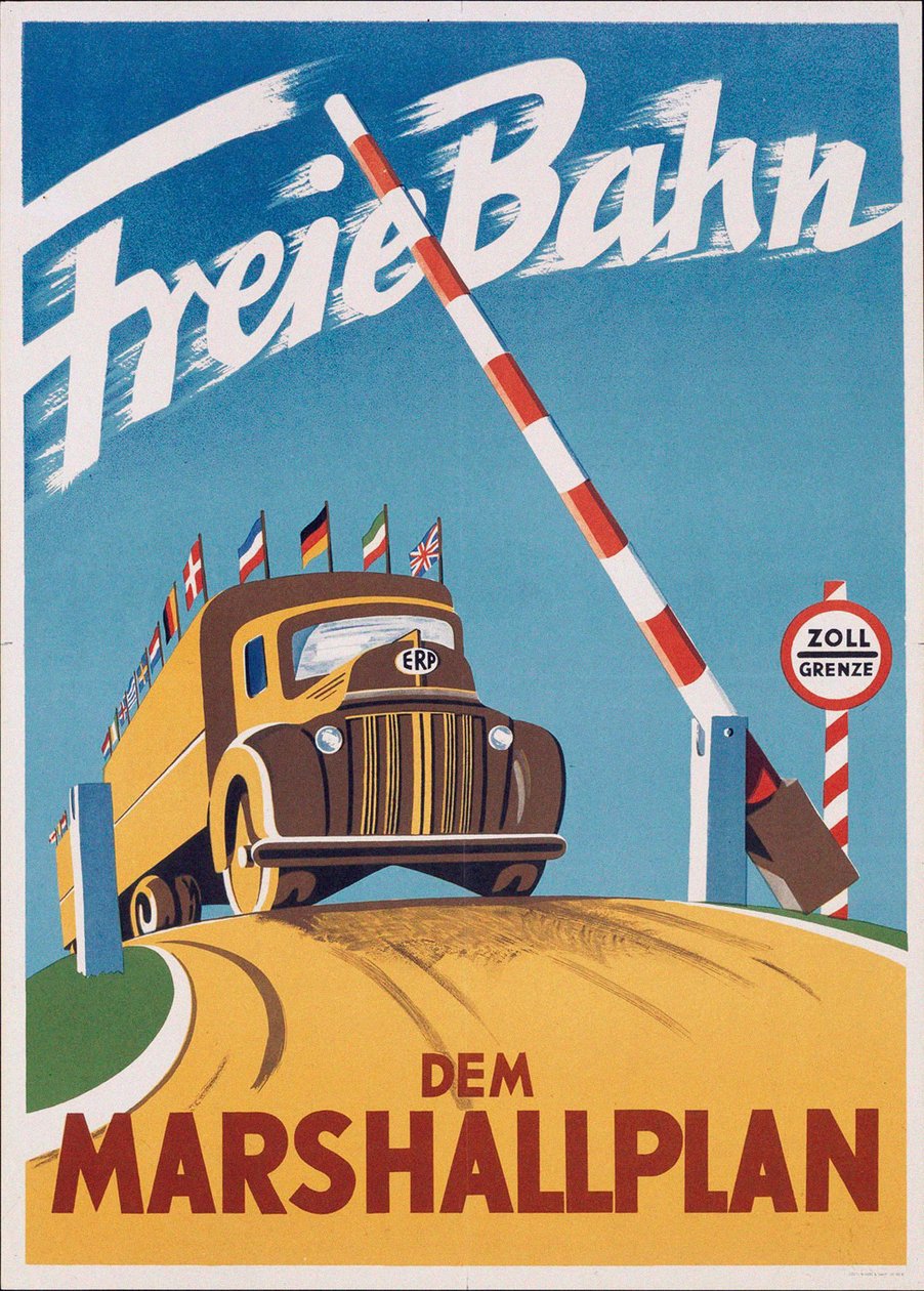 Plan Marshall ou Programme de rétablissement européen (1948-1952) - Anonymous Anonymous