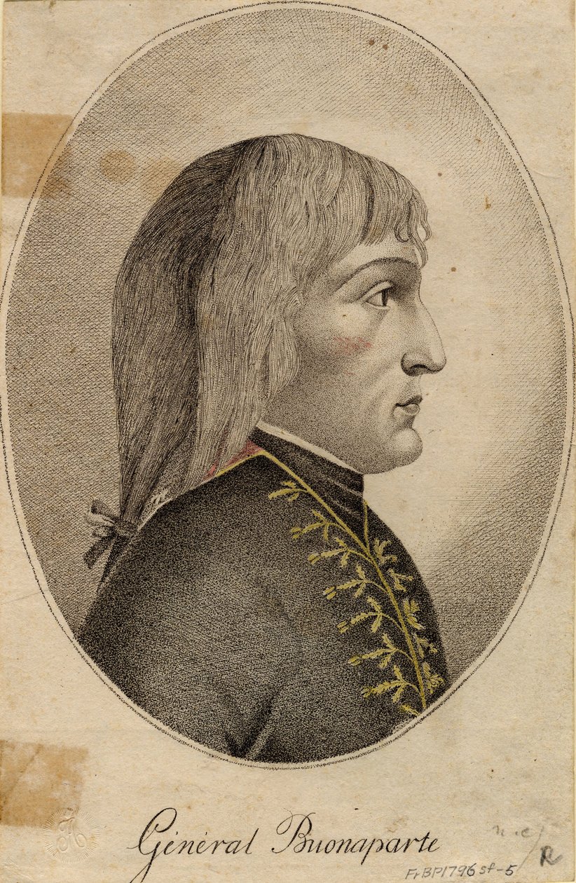Portrait du Général Napoléon Bonaparte - Anonymous Anonymous