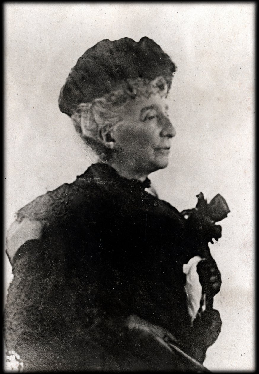 Portrait de Cosima Wagner (1838 - 1930) - Portrait de Cosima Francesca Gaetana Wagner (1837 - 1930), fille de Franz Liszt et seconde épouse de Richard Wagner - Anonymous Anonymous