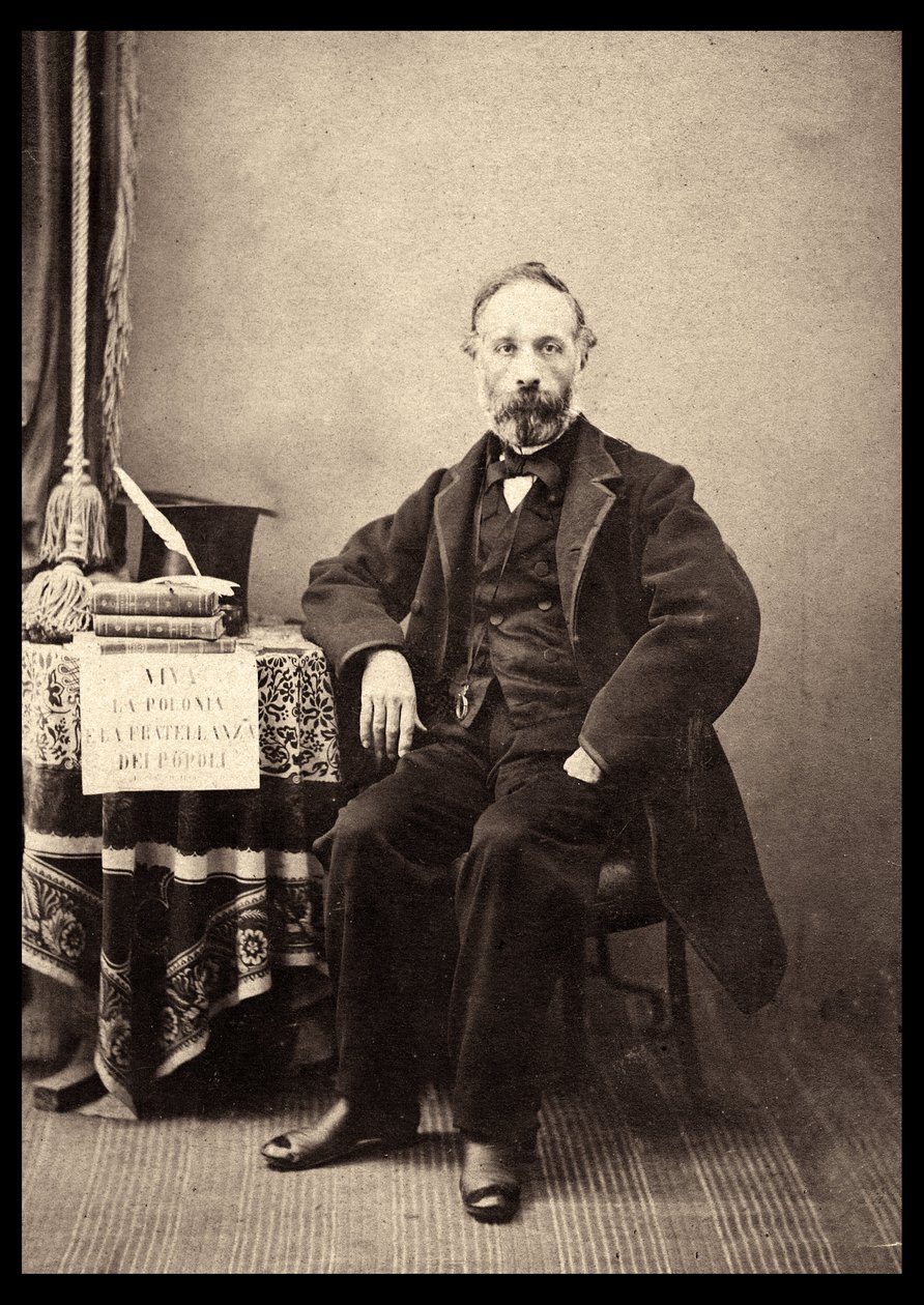 Portrait de Francesco Crispi (1818-1901), homme d