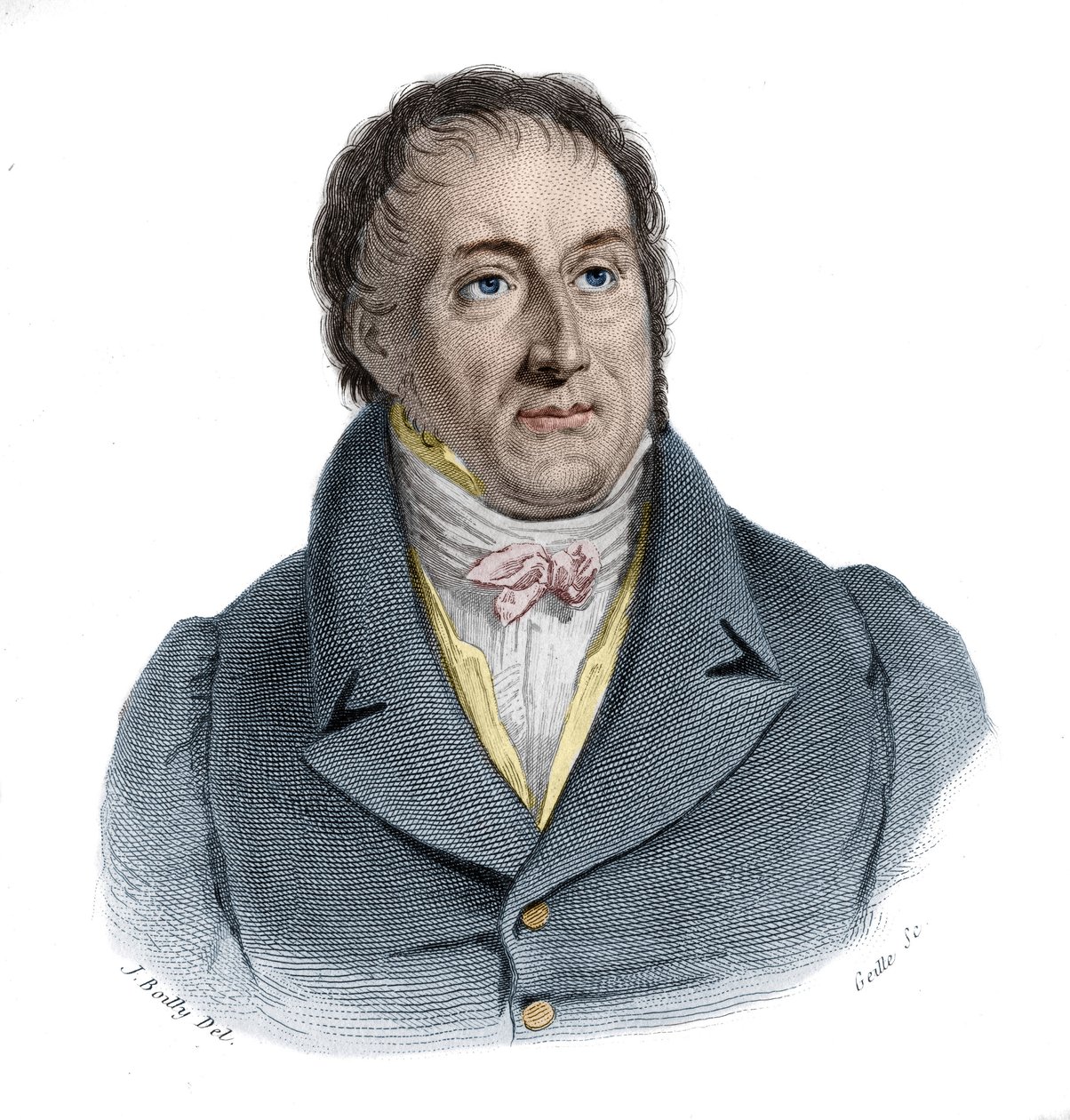 Portrait de François-Antoine Jecker (1765-1834), ingénieur français - Anonymous Anonymous