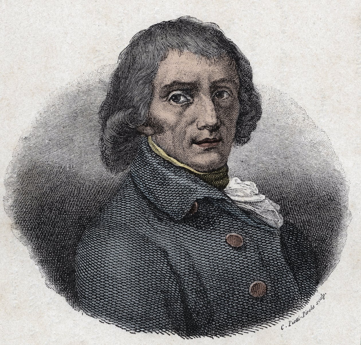 Portrait de Giuseppe Parini (1729-1799), poète italien - Anonymous Anonymous