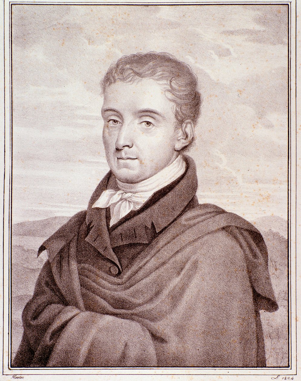 Portrait de Johann Baptist Cramer (gravure) - Anonymous Anonymous