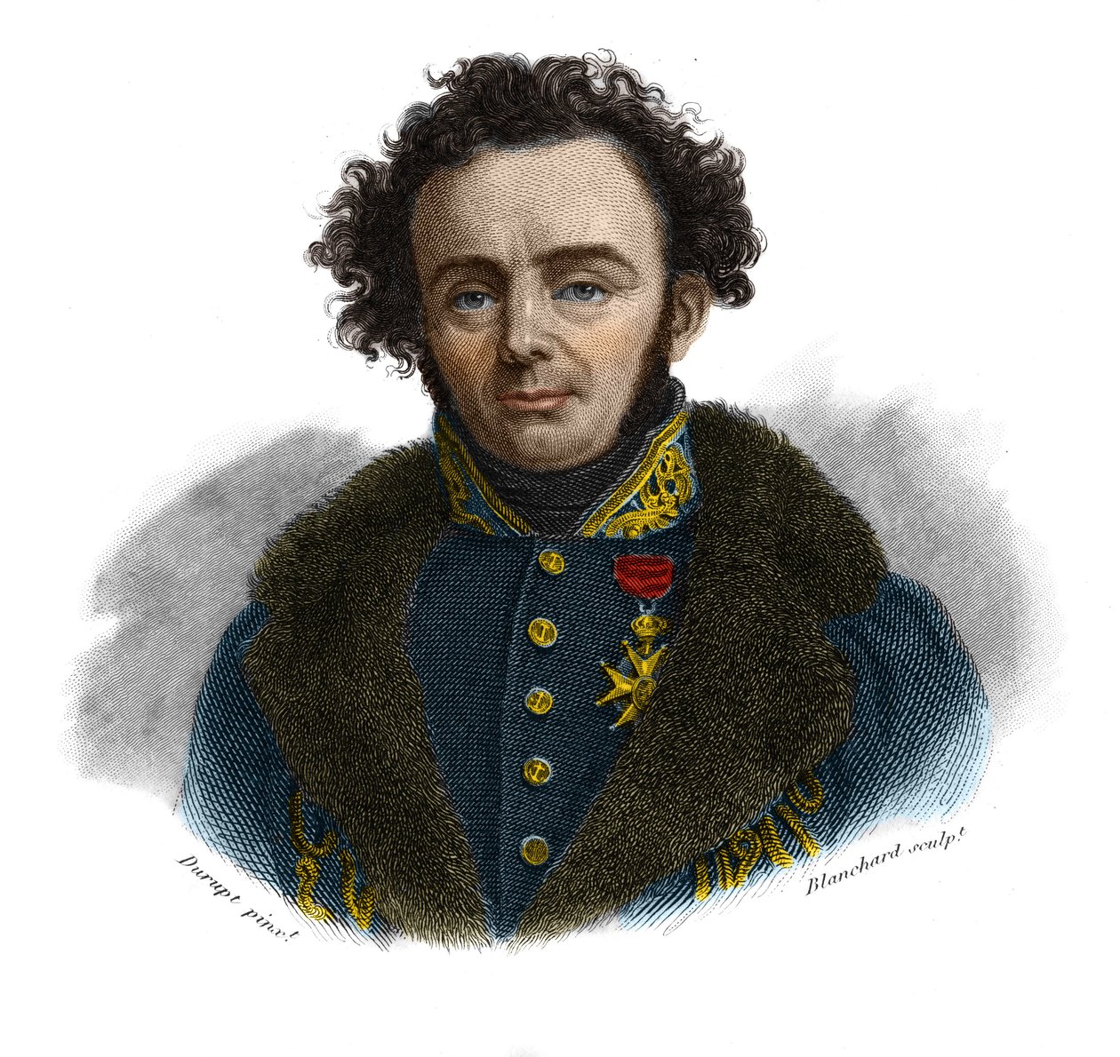 Portrait de Joseph Paul Gaimard, naturaliste français (1796-1858) dans 