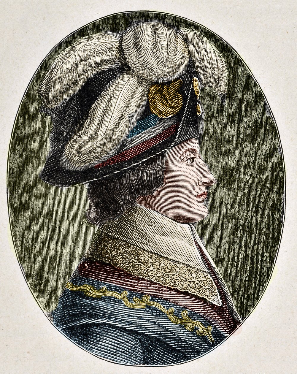 Portrait de Lazare Nicolas Marguerite Carnot (1753-1823), homme politique français. - Anonymous Anonymous