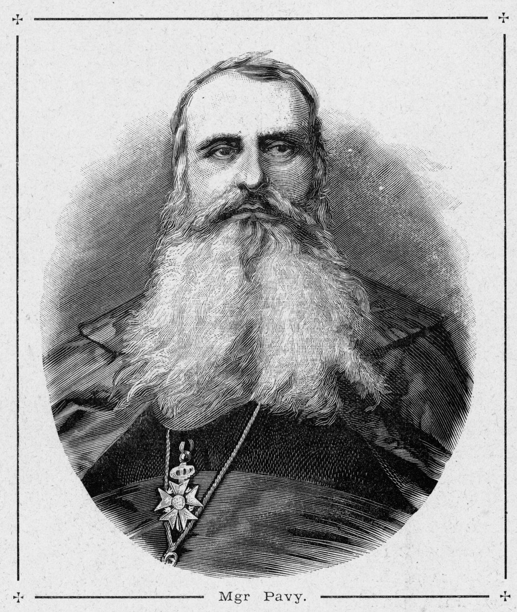 Portrait de Monseigneur Louis-Antoine-Augustin Pavy (1805-1866), évêque d