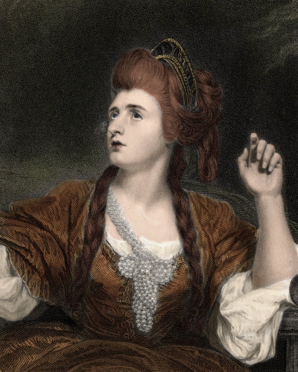 Portrait de Sarah Siddons - Anonymous Anonymous