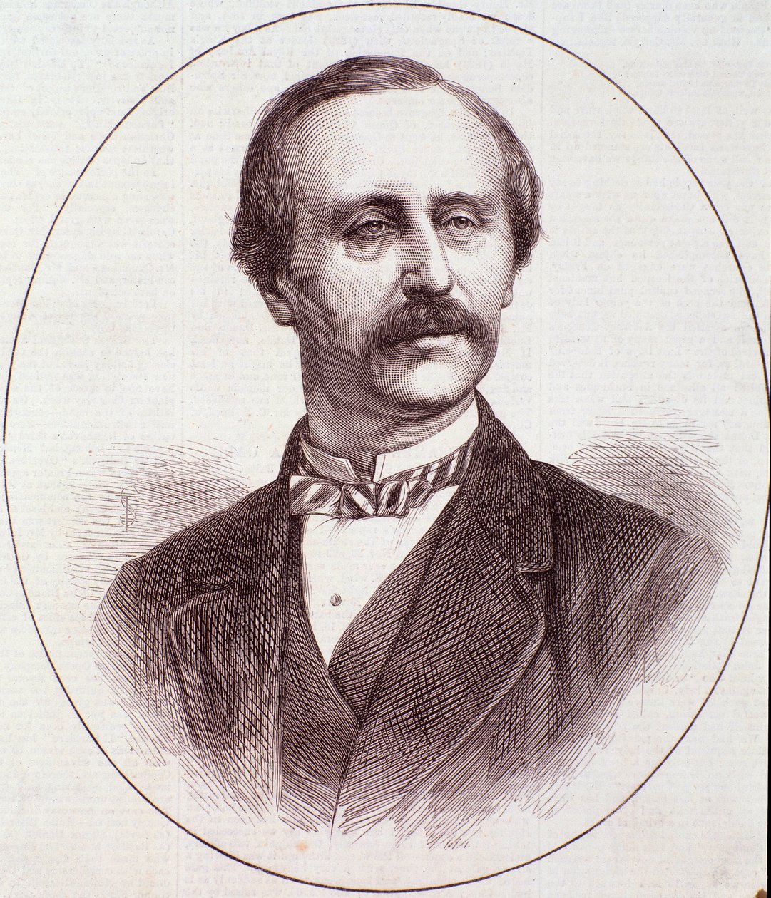 Portrait du violoniste anglais Henry Gamble Blagrove (Gravure) - Anonymous Anonymous