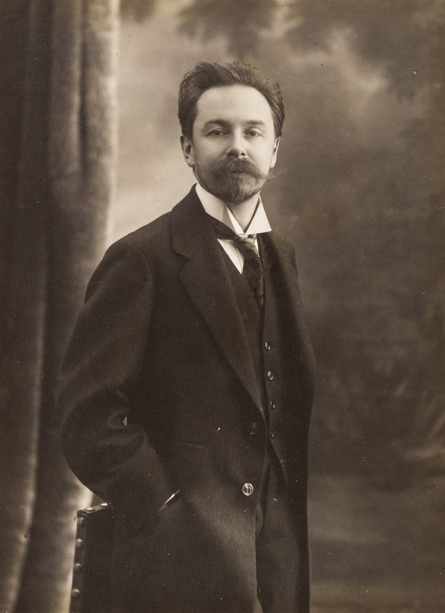 Portrait du compositeur Alexandre Scriabine (1872-1915) - Anonymous Anonymous