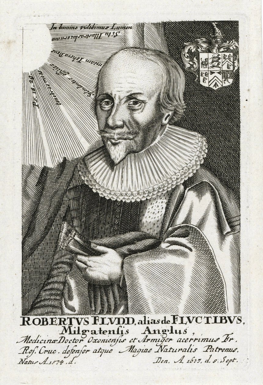 Robert Fludd (1574-1637) (Robertus de Fluctibus) - Anonymous Anonymous