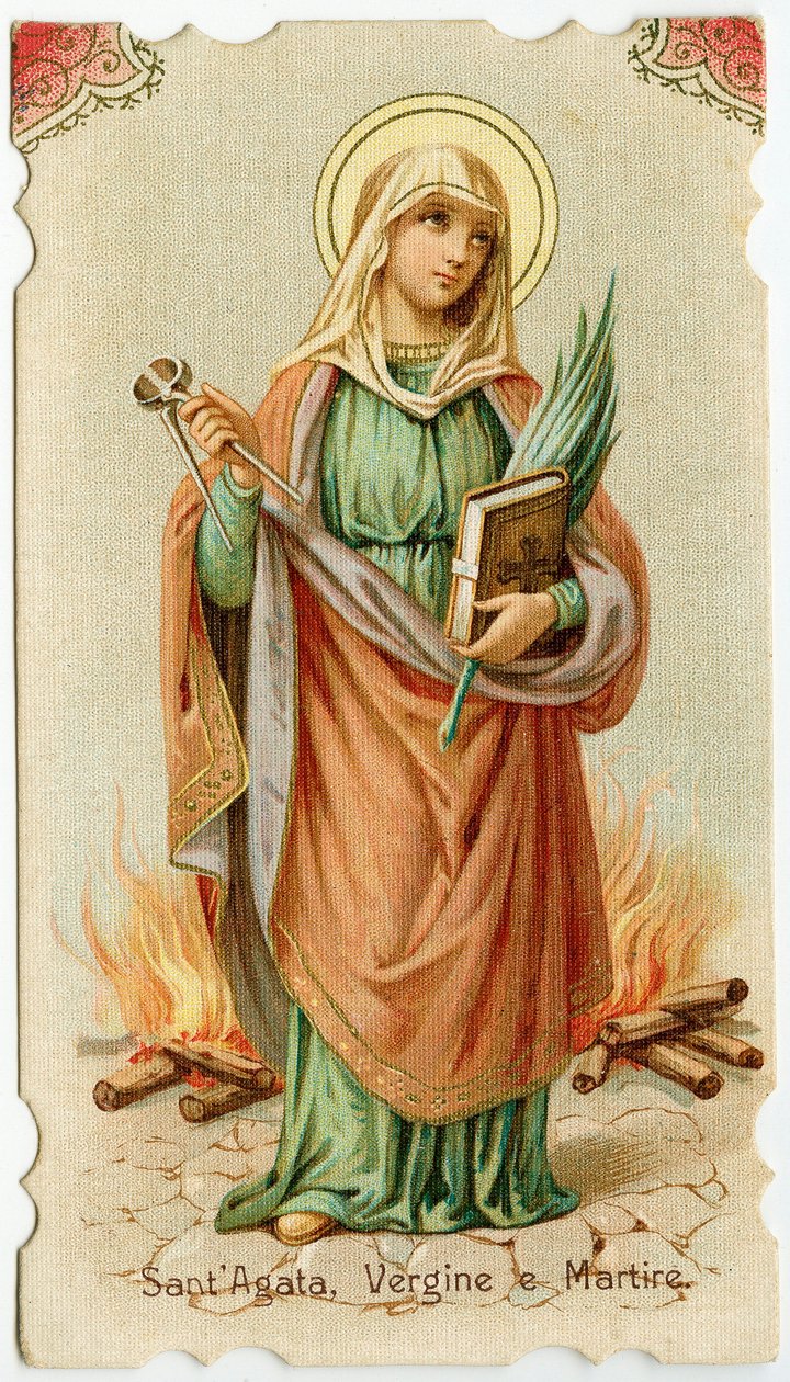 Sainte Agathe de Sicile - Anonymous Anonymous