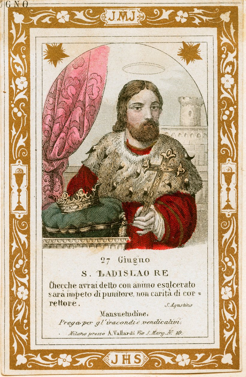 Saint Ladislas Ier de Hongrie - Anonymous Anonymous