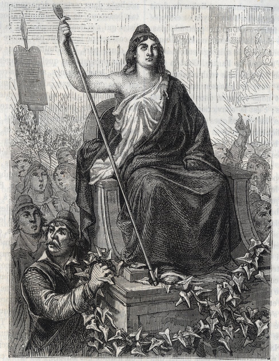La procession de la Déesse de la Raison - Anonymous Anonymous