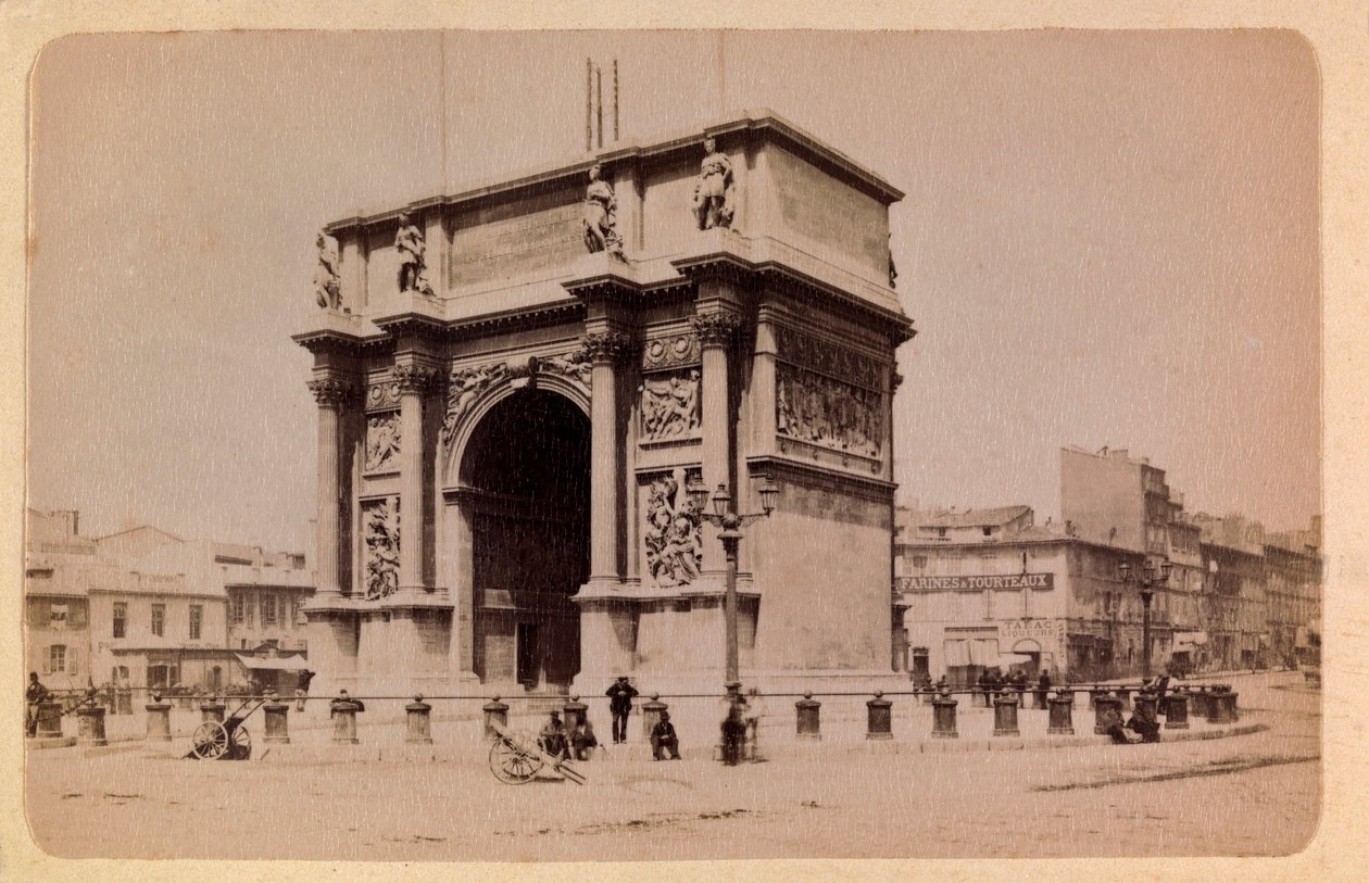 La ville de Marseille et ses environs vers 1885 - 1890 : l
