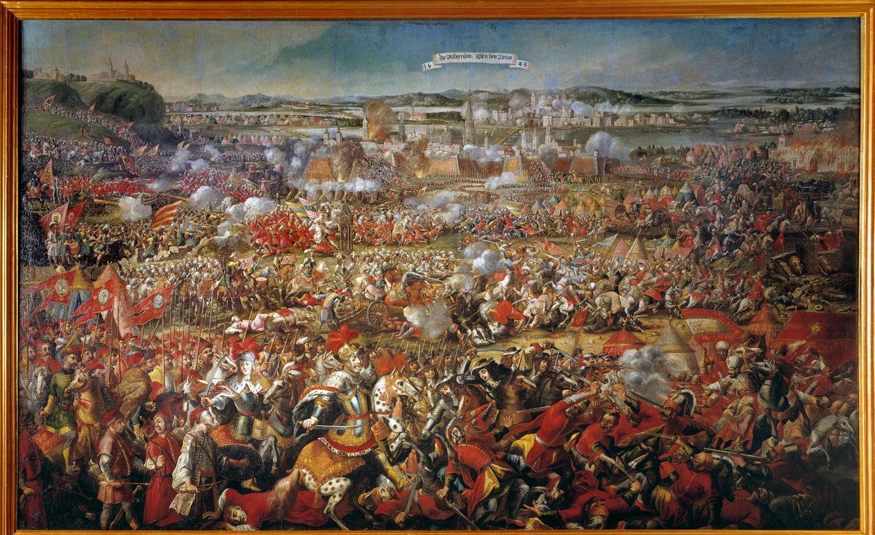 Le siège de Vienne en 1683 par les Ottomans - Anonymous Anonymous