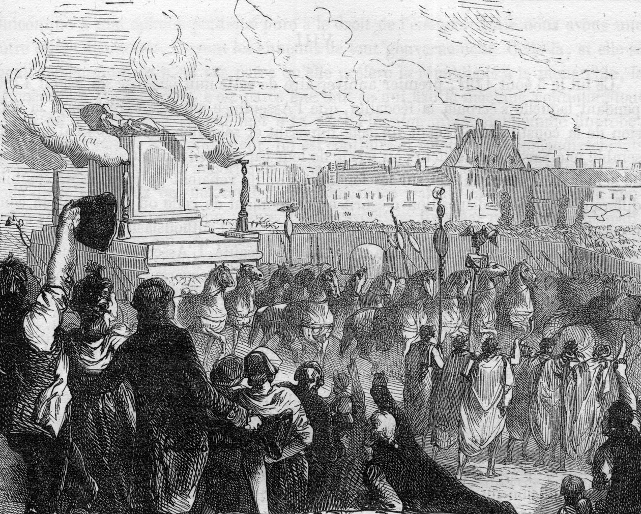 Translation des cendres de Voltaire au Panthéon le 11 juillet - Anonymous Anonymous