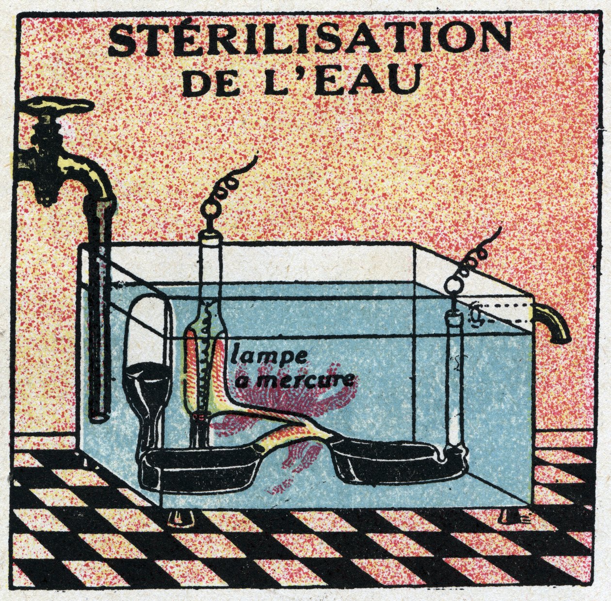 Rayons ultraviolets: stérilisation de l