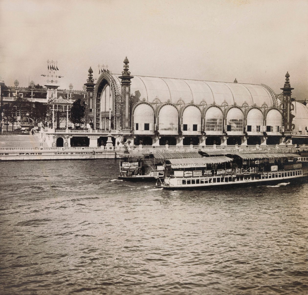 Exposition Universelle de 1900 à Paris : Les serres - Anonymous Anonymous