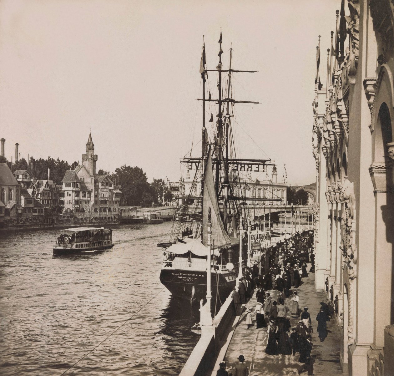 Exposition Universelle de 1900 à Paris : Vieux Paris. Collection privée - Anonymous Anonymous