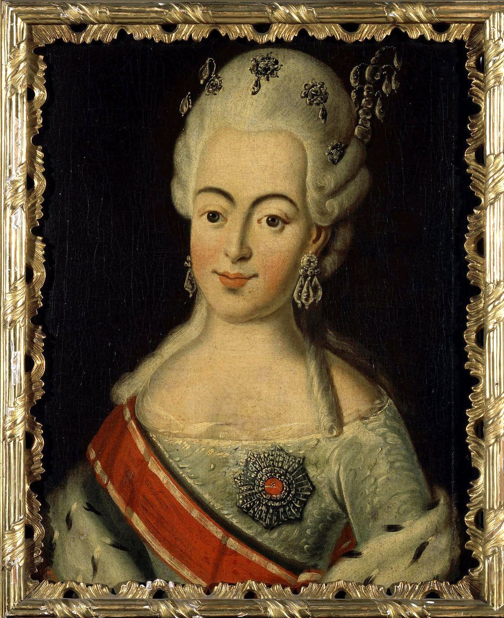 Wilhelmine Louise de Hesse Darmstadt (1755-1776) - grande-duchesse de Russie sous le nom de Natalia Alexeievna - Anonymous Anonymous