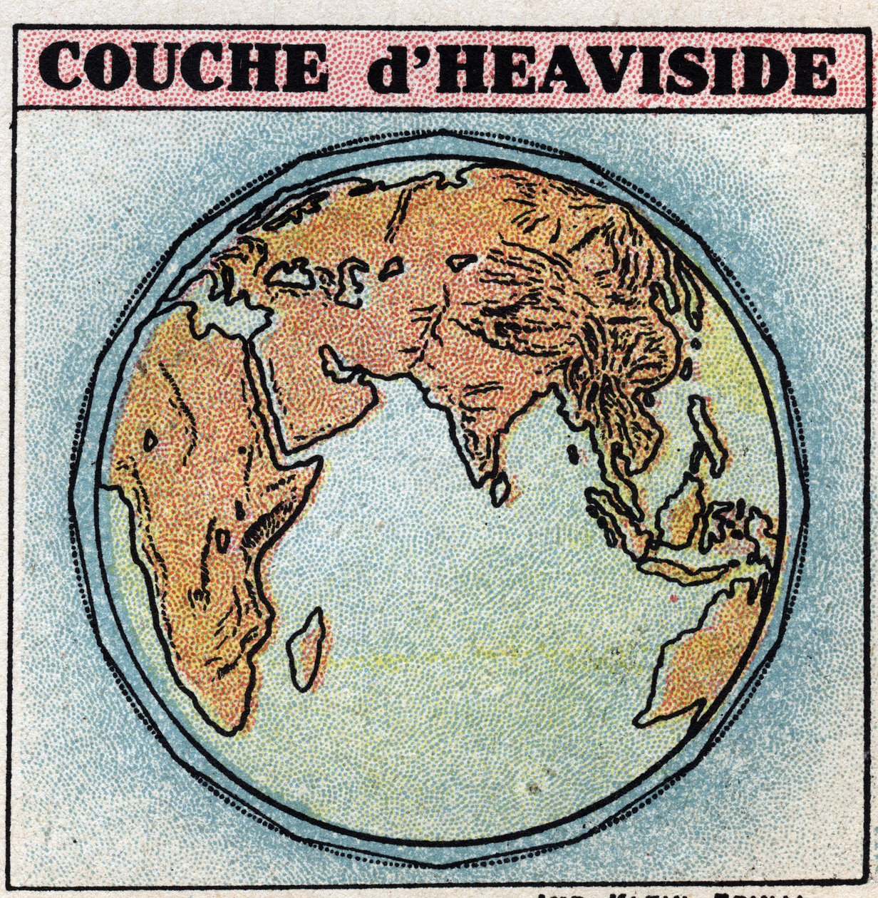 Télégraphie sans fil : couche de Heaviside, une couche de l