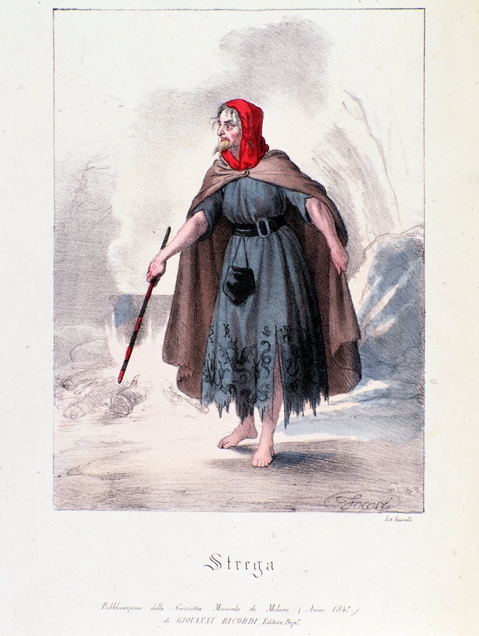 Personnage de sorcière dans Macbeth, opéra de Giuseppe Verdi - Anonymous Anonymous