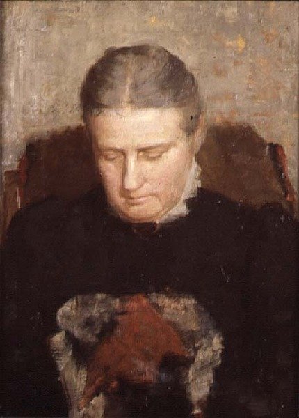 Femme cousant - Anonymous Anonymous