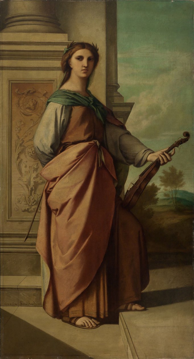 La poésie musicale - Anselm Feuerbach