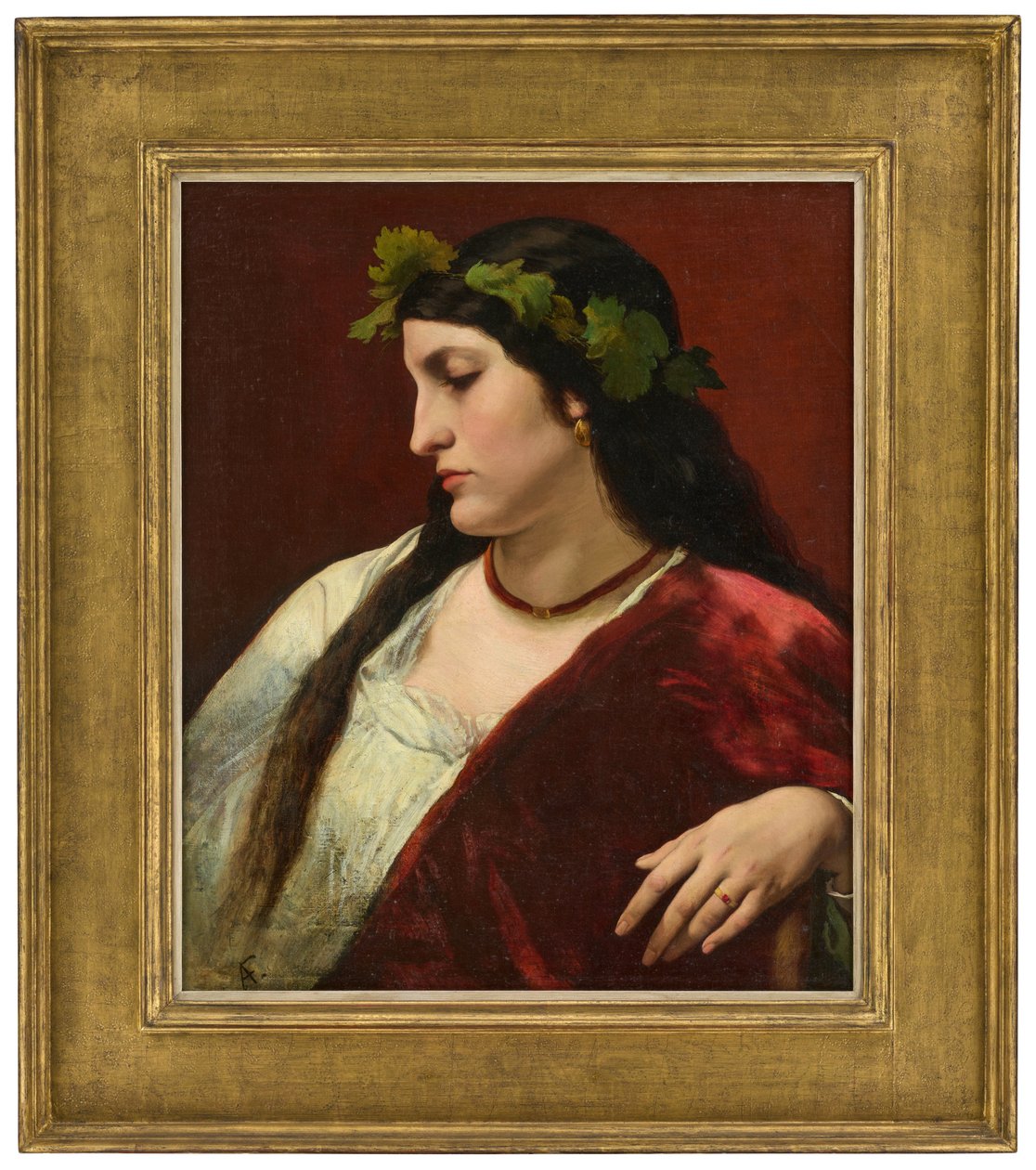Nanna en bacchante - Anselm Feuerbach