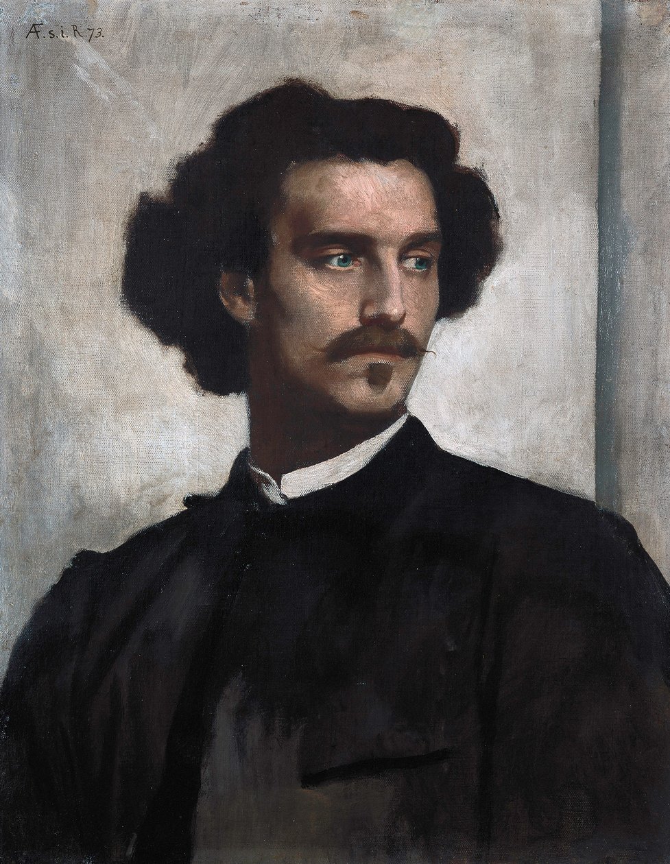 Autoportrait - Anselm Feuerbach
