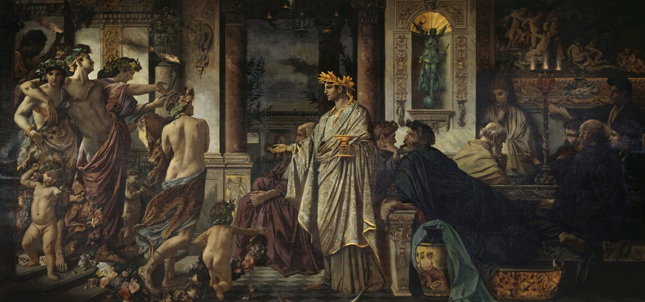 Le Symposium Deuxième Version, vers 1871-1874 - Anselm Feuerbach