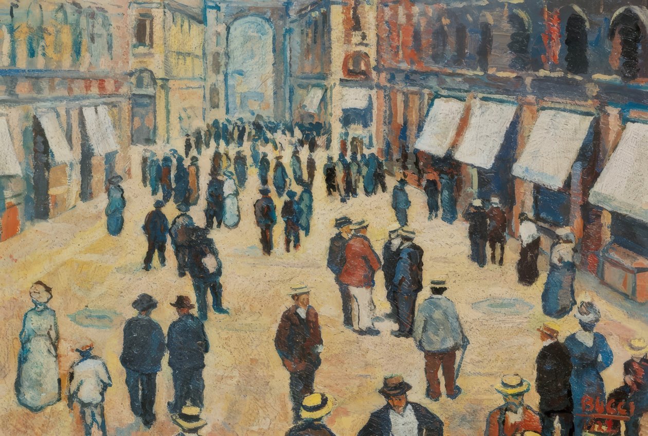 La Galerie de Milan - Anselmo Bucci