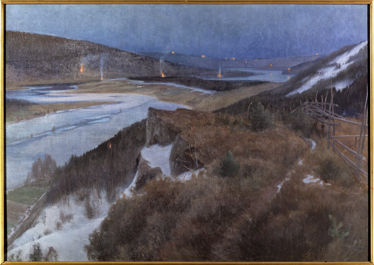Nuit de Walpurgis à Bergslagen - Anshelm Schultzberg