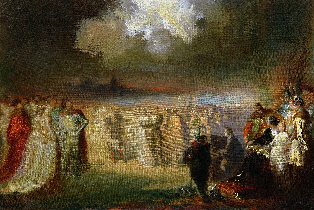 Frédéric Chopin (1810-49) en concert à l