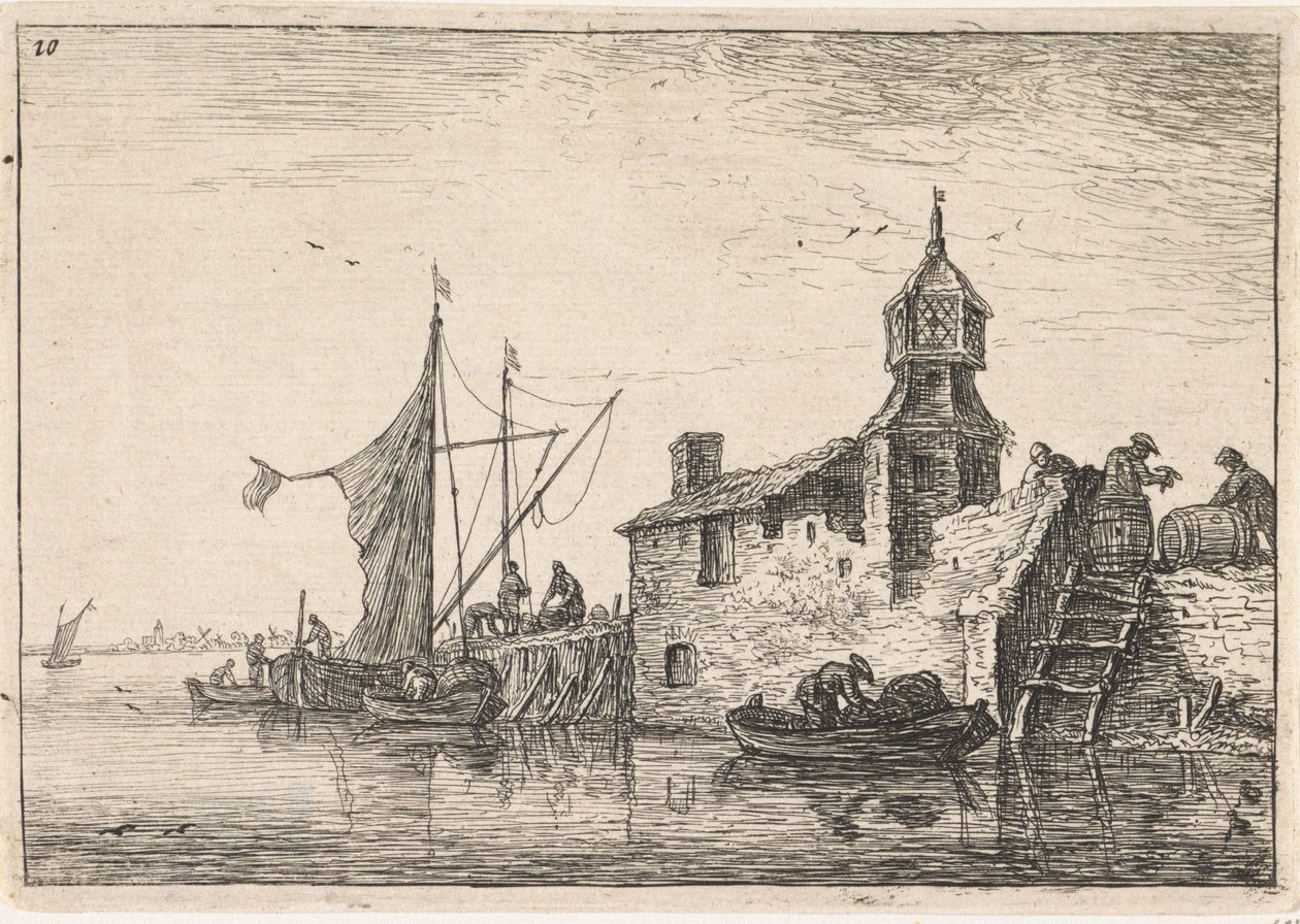 Débarcadère près d