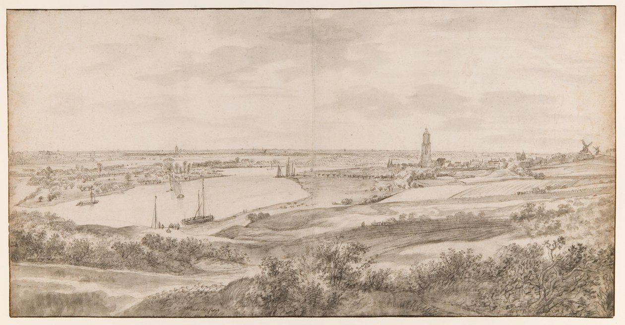Vue sur Rhenen depuis l