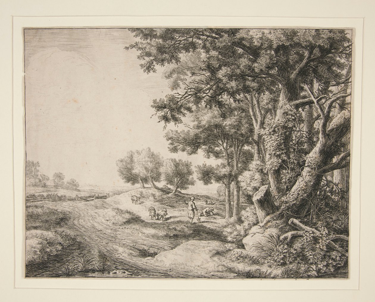 Le Paysan avec la Pelle - Anthonie Waterloo