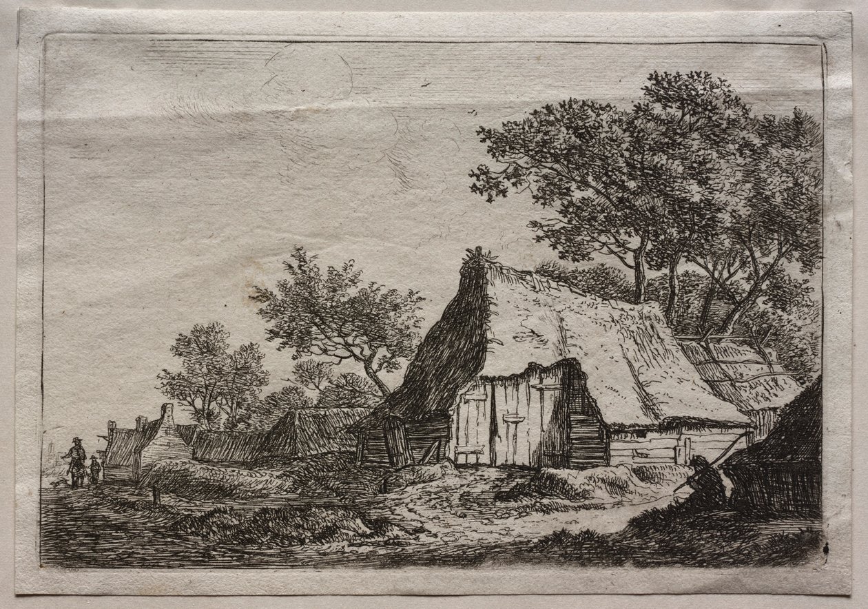 Le petit hameau - Anthonie Waterloo
